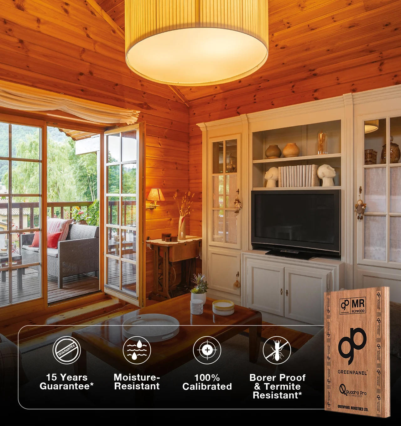Greenpanel Moisture Resistant (MR) Plywood