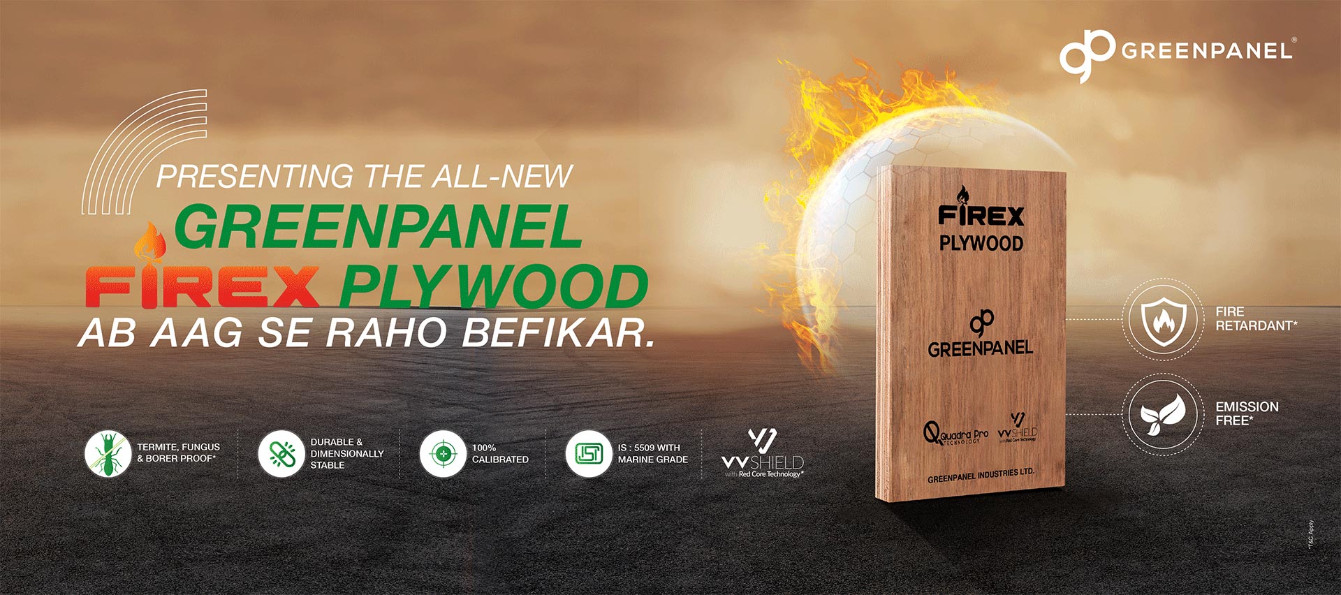 Greenpanel Firex Plywood